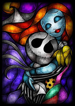 Load image into Gallery viewer, Nightmare Before Christmas Love Diamond Painting Kit - DIY