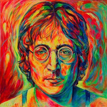 Load image into Gallery viewer, John Lennon Colors Diamond Painting Kit - DIY
