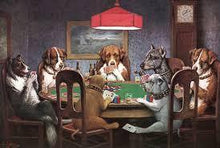 Load image into Gallery viewer, Dogs Poker Diamond Painting Kit - DIY
