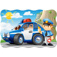 Load image into Gallery viewer, Police Car Cartoon Diamond Painting Kit - DIY
