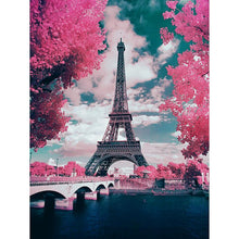 Load image into Gallery viewer, Paris Eiffel Tower 5D Diamond Paiting Kit
