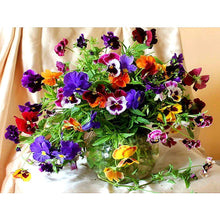 Load image into Gallery viewer, Colorful Flowers and Vases Diamond Painting Kit - DIY
