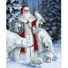 Load image into Gallery viewer, Santa Claus Bear Diamond Painting Kit - DIY
