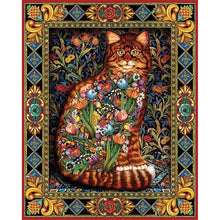 Load image into Gallery viewer, Mosaic Cat Diamond Painting Kit - DIY
