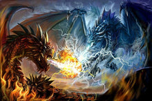 Load image into Gallery viewer, Spitfire Dragon Diamond Painting Kit - DIY
