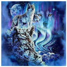 Load image into Gallery viewer, Wolf Diamond Painting Kit - DIY
