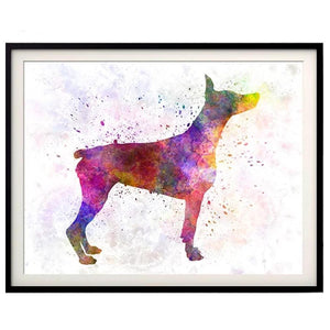 Doberman Colors Diamond Painting Kit - DIY