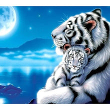 Load image into Gallery viewer, White Tiger Diamond Painting Kit - DIY
