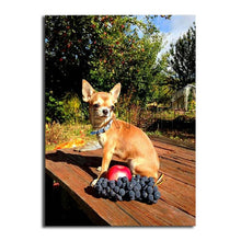 Load image into Gallery viewer, Dog Apple And Grape Diamond Painting Kit - DIY
