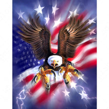 Load image into Gallery viewer, Eagle American Flag Diamond Painting Kit - DIY
