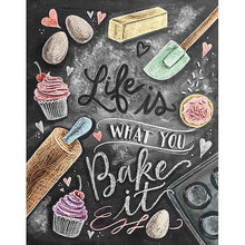 Load image into Gallery viewer, Baking Life is what you bake Diamond Painting Kit - DIY
