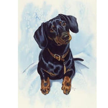 Load image into Gallery viewer, Snow In The Dog Diamond Painting Kit - DIY
