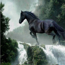 Load image into Gallery viewer, Horse Waterfall Diamond Painting Kit - DIY
