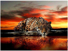 Load image into Gallery viewer, Tattoo Tiger Diamond Painting Kit - DIY

