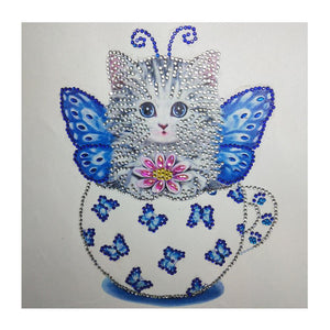 Special Shaped Cat Cute Diamond Painting Kit - DIY