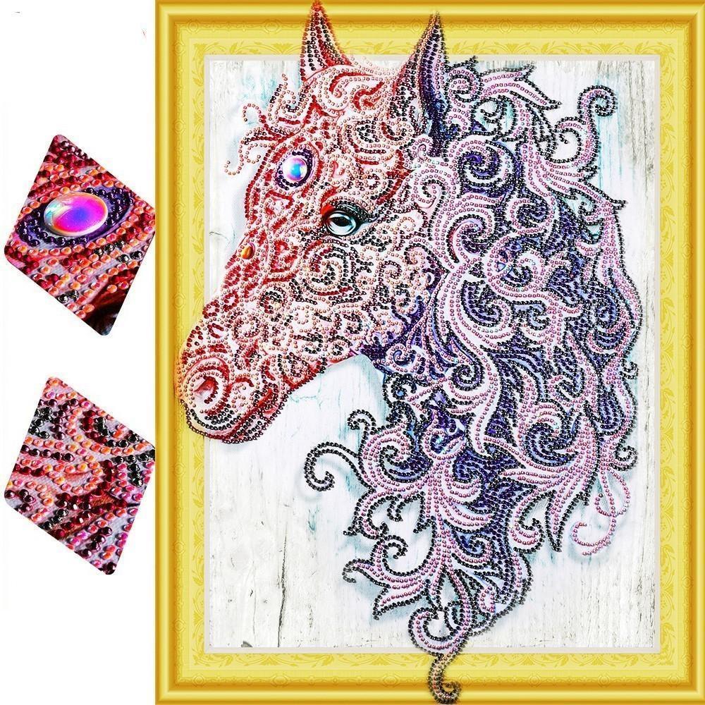 Special Shape Horse Cute Diamond Painting Kit - DIY