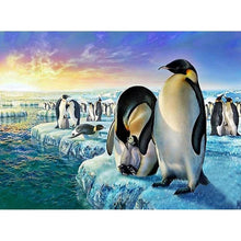 Load image into Gallery viewer, Penguins Diamond Painting Kit - DIY
