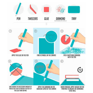 Pitbull Colors Diamond Painting Kit - DIY