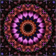 Load image into Gallery viewer, Mandala Purple Diamond Painting Kit - DIY
