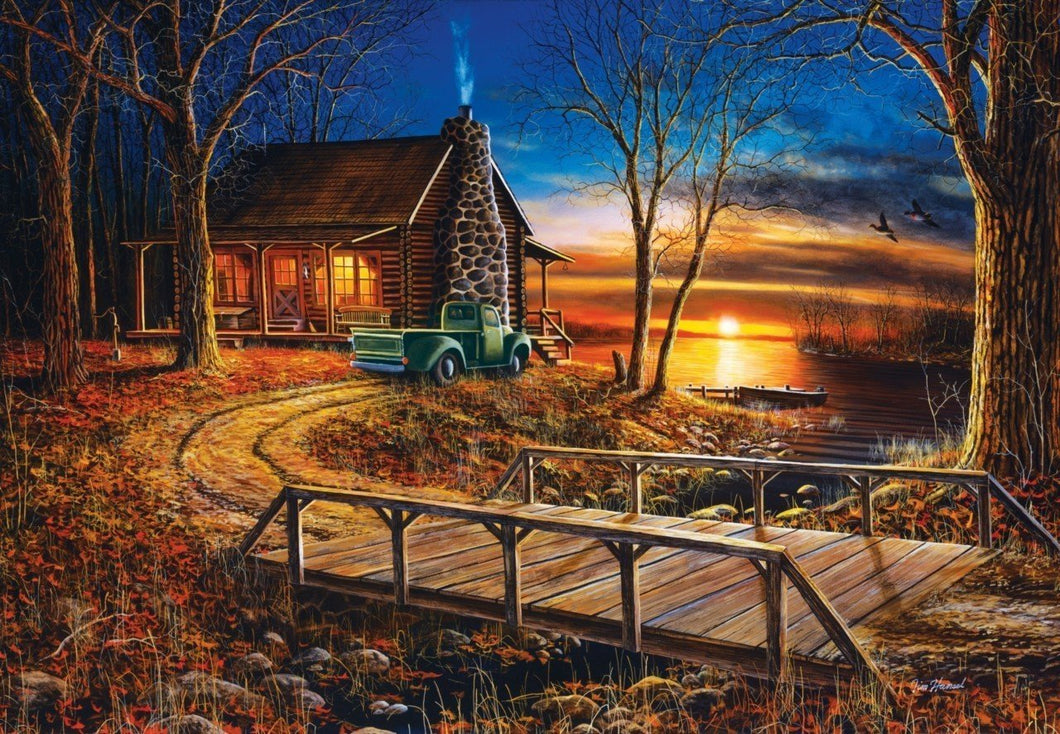 Cabin Cart Diamond Painting Kit - DIY