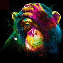 Load image into Gallery viewer, Chimp Full Colors Diamond Painting Kit - DIY
