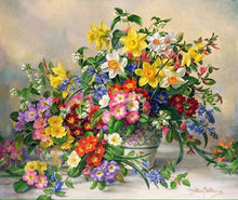 Load image into Gallery viewer, Flower Diamond Painting Kit - DIY Flower-49
