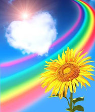Load image into Gallery viewer, Rainbow Flowers Diamond Painting Kit - DIY Rainbow Flowers-7

