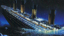 Load image into Gallery viewer, Titanic Sinks Painting Kit - DIY
