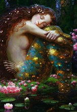 Load image into Gallery viewer, Mermaid Sleeping Diamond Painting Kit - DIY
