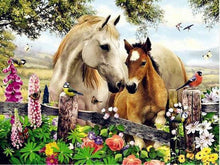 Load image into Gallery viewer, Horses Mon Diamond Painting Kit - DIY
